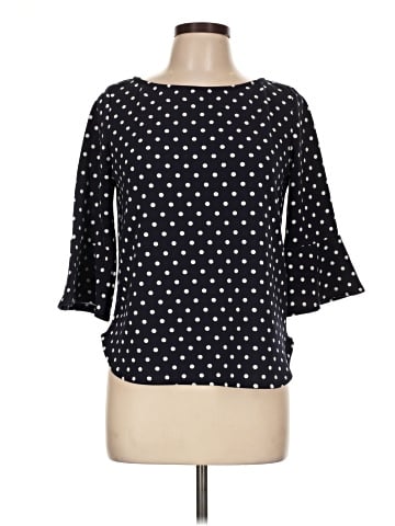 Green Envelope 3/4 Sleeve Blouse (view 1)