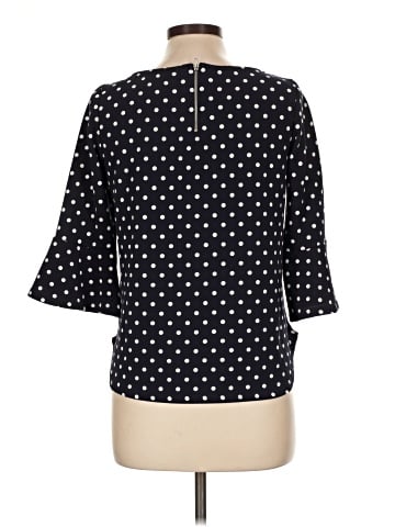 Green Envelope 3/4 Sleeve Blouse (view 2)