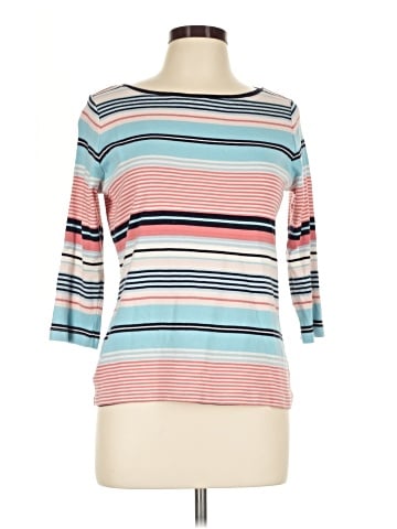 Talbots 3/4 Sleeve T-Shirt (view 1)