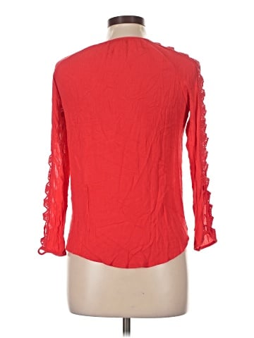 Live and Let Live 3/4 Sleeve Blouse (view 2)