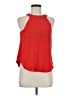 JOA 100% Polyester Red Sleeveless Blouse Size M - photo 1