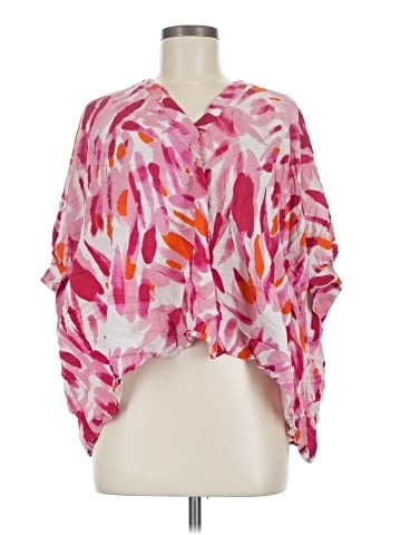 Entro 3/4 Sleeve Blouse (view 1)