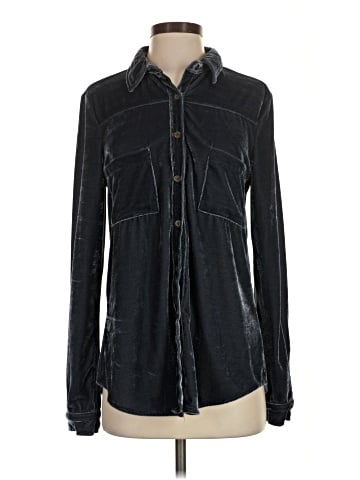 Umgee Long Sleeve Button-Down Shirt (view 1)