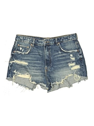 Zara Denim Shorts (view 1)