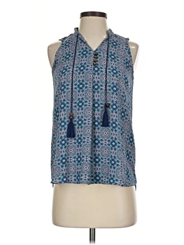 Rewind Sleeveless Blouse (view 1)