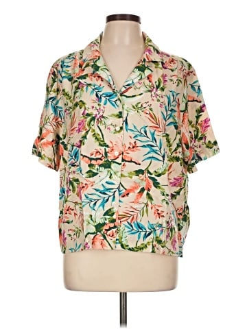 Lands' End Short Sleeve Blouse (view 1)