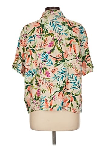 Lands' End Short Sleeve Blouse (view 2)