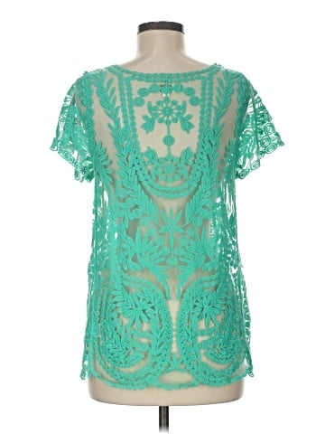 Umgee Short Sleeve Blouse (view 2)