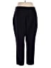 Athleta Solid Black Active Pants Size 16 - photo 2