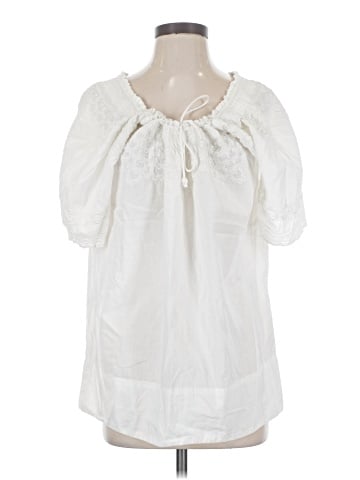 Gretchen Scott Designs Short Sleeve Blouse (view 1)