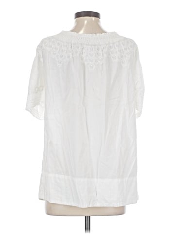 Gretchen Scott Designs Short Sleeve Blouse (view 2)
