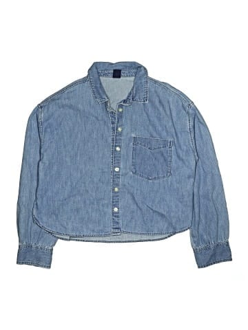 Gap Kids Long Sleeve Button-Down Shirt (view 1)
