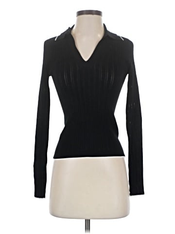 Madewell The Signature Knit Johnny-Collar Sweater (view 1)