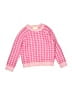 Btween Houndstooth Pink Pullover Sweater Size 3T - photo 1