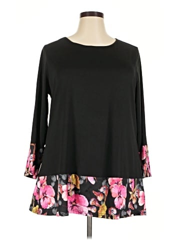 TSE 3/4 Sleeve Blouse (view 1)