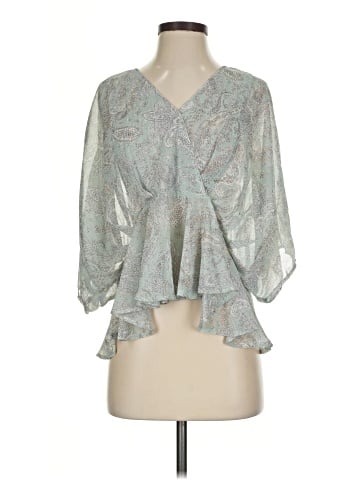 Blu Pepper 3/4 Sleeve Blouse (view 1)