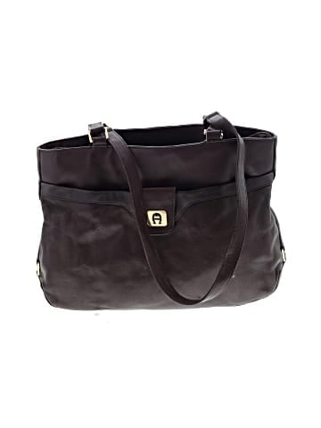 Etienne Aigner Leather Shoulder Bag (view 1)
