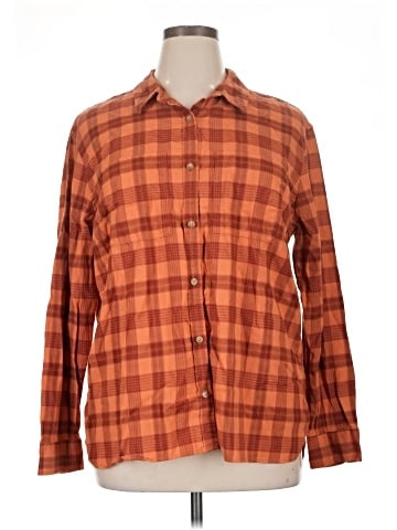 L.L.Bean Long Sleeve Button-Down Shirt (view 1)