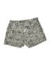 Express 100% Polyester Paisley Gray Shorts Size 00 - photo 1