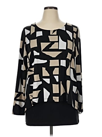 Alfani Long Sleeve Blouse (view 1)