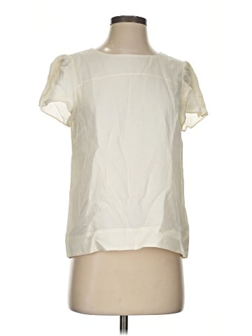 J.Crew Short Sleeve Silk Top (view 1)