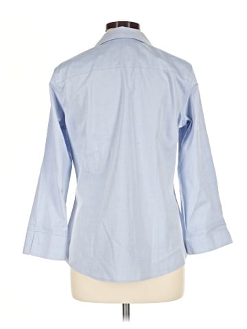 Foxcroft 3/4 Sleeve Button-Down Shirt (view 2)