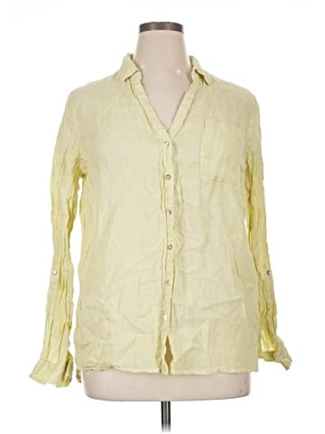 Sigrid Olsen Long Sleeve Button-Down Shirt (view 1)
