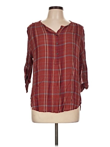 Nine West 3/4 Sleeve Button-Down Shirt (view 1)