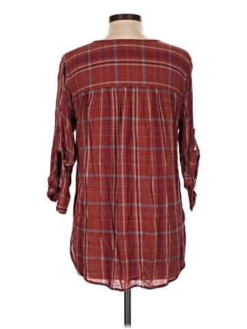 Nine West 3/4 Sleeve Button-Down Shirt (view 2)
