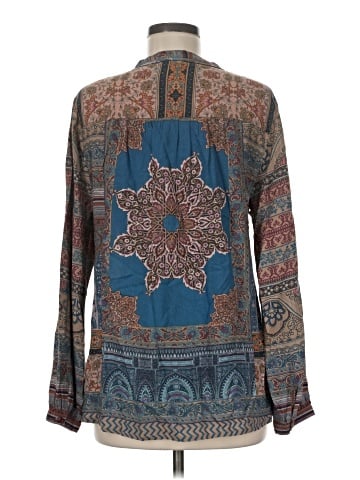 Feathers Long Sleeve Blouse (view 2)