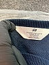 H&M Solid Blue Pullover Sweater Size 3 - photo 3