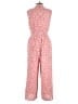 Cupshe 100% Polyester Hearts Red Jumpsuit Size L - photo 2