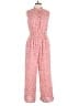 Cupshe 100% Polyester Hearts Red Jumpsuit Size L - photo 1