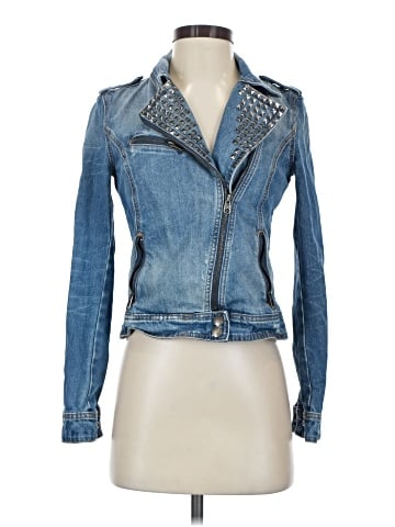 Zara TRF Denim Jacket (view 1)