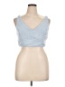 Lulus 100% Polyester Blue Sleeveless Top Size XL - photo 1
