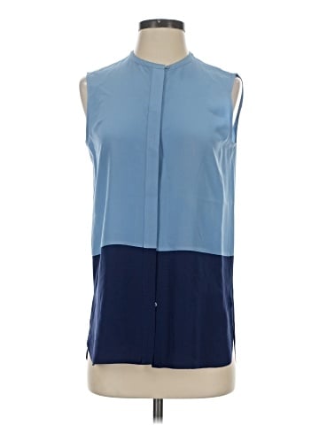 Vince. Sleeveless Silk Top (view 1)