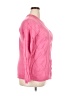 Lane Bryant 100% Polyester Hearts Pink Pullover Sweater Size 18 - 20 Plus - photo 4