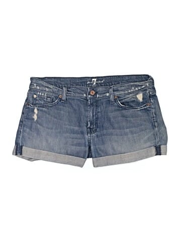 7 For All Mankind Denim Shorts (view 1)