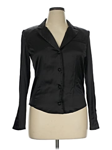 DKNY Long Sleeve Blouse (view 1)