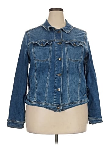 Ava & Viv Denim Jacket (view 1)