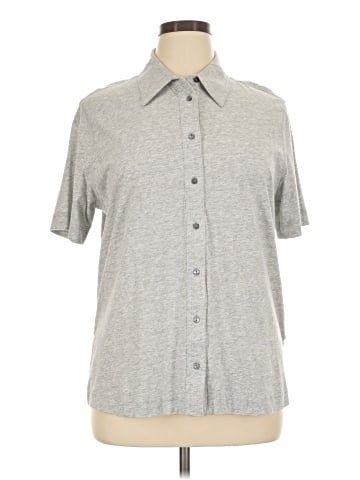 Banana Republic Short Sleeve Button-Down Shirt (view 1)