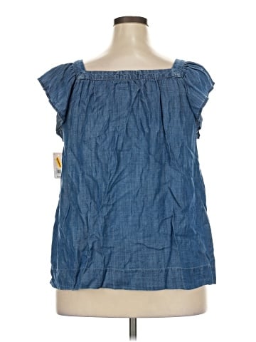 LC Lauren Conrad Sleeveless Blouse (view 2)