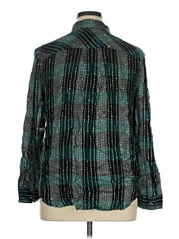 Style&Co Long Sleeve Button-Down Shirt (view 2)