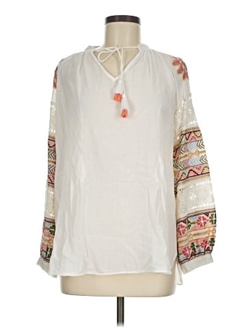 Tolani 3/4 Sleeve Blouse (view 1)