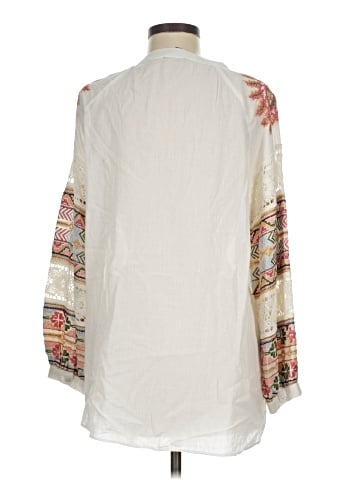 Tolani 3/4 Sleeve Blouse (view 2)