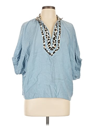 Entro 3/4 Sleeve Blouse (view 1)