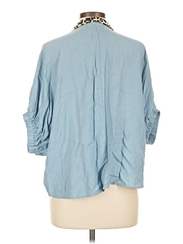 Entro 3/4 Sleeve Blouse (view 2)
