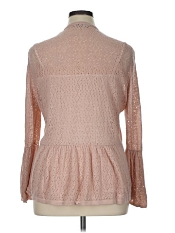 August Silk Cardigan (view 2)