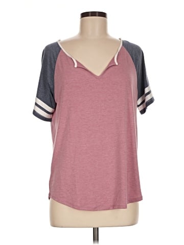 Pink Rose Short Sleeve T-Shirt (view 1)