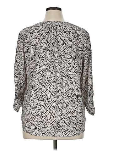 41Hawthorn 3/4 Sleeve Blouse (view 2)